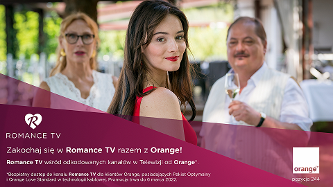 Zakochaj się w ROMANCE TV razem z ORANGE