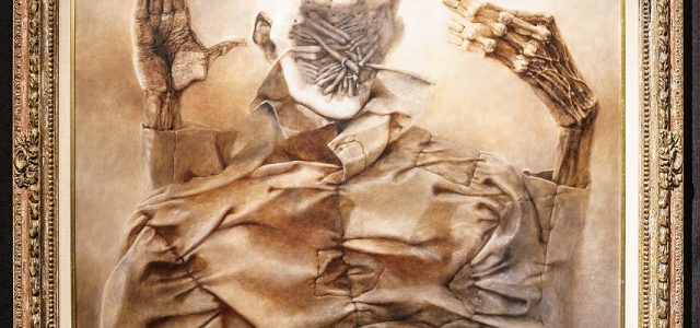 Aukcja zaginionego obrazu Zdzisława Beksińskiego w Tichauer Art Gallery