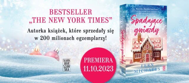 Śnieg, miłość i „Spadające gwiazdy” – Skarpa Warszawska w pierwszej tegorocznej powieści świątecznej!