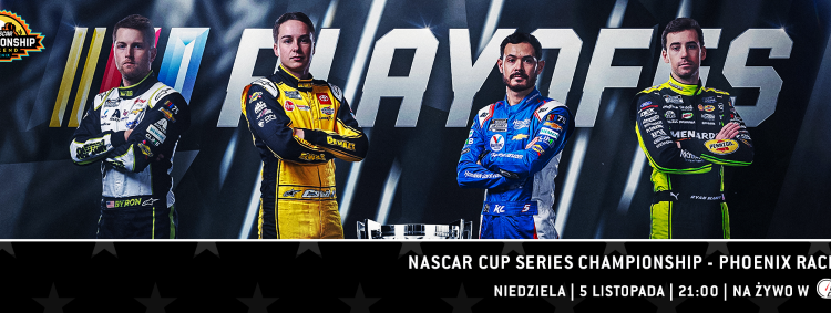 Finał sezonu NASCAR Cup Series na żywo tylko w Motowizji!